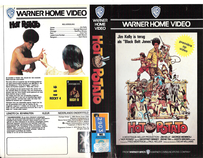 HOT POTATO VHS COVER