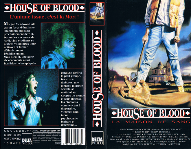 HOUSE OF BLOOD - SUBMITTED BY VINCENT KAVAKO