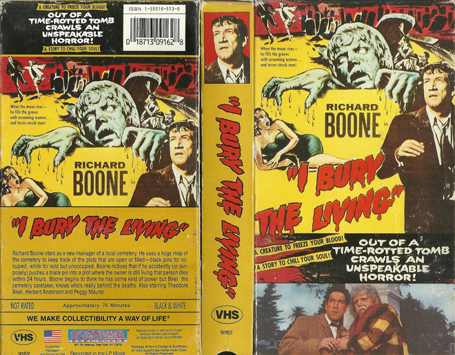 I BURY THE LIVING VHS COVER