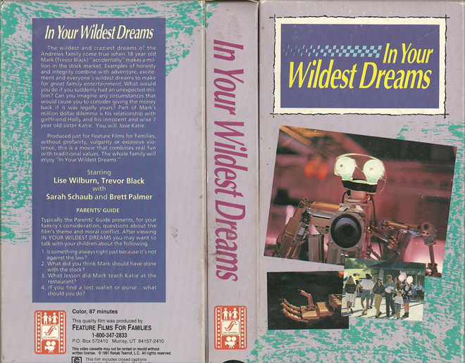IN YOUR WILDEST DREAMS VHS COVER