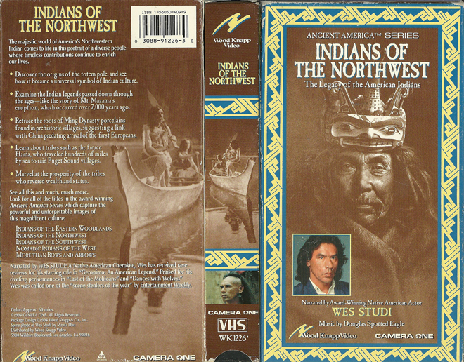INDIANS OF THE NORTHWEST VHS COVER