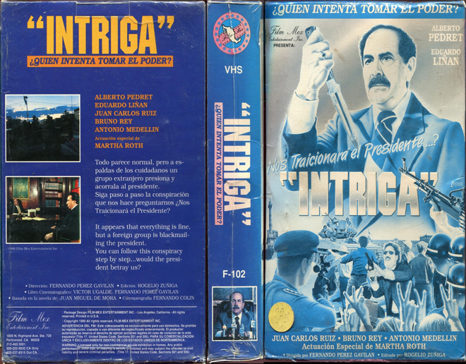 INTRIGA, ACTION VHS COVER, HORROR VHS COVER, BLAXPLOITATION VHS COVER, HORROR VHS COVER, ACTION EXPLOITATION VHS COVER, SCI-FI VHS COVER, MUSIC VHS COVER, SEX COMEDY VHS COVER, DRAMA VHS COVER, SEXPLOITATION VHS COVER, BIG BOX VHS COVER, CLAMSHELL VHS COVER, VHS COVER, VHS COVERS, DVD COVER, DVD COVERS