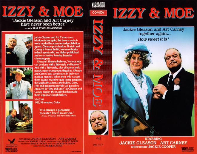 IZZY & MOE, VHS COVERS, VHS COVER