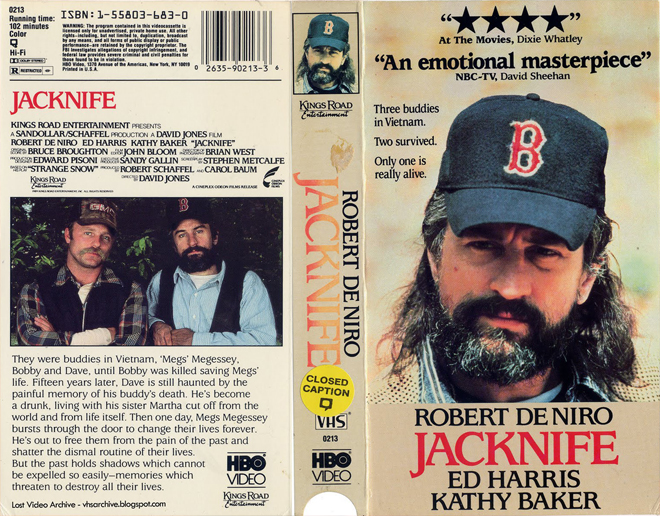 JACKNIFE VHS COVER
