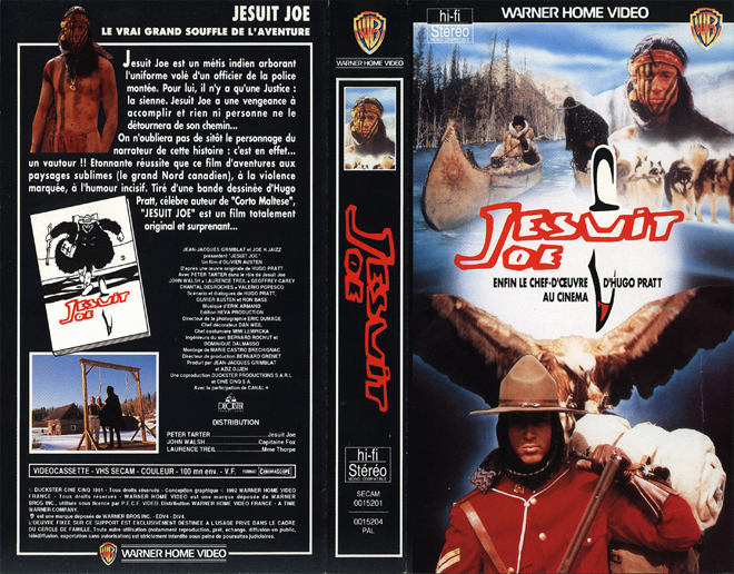 JESUIT JOE VHS COVER, ACTION VHS COVER, HORROR VHS COVER, BLAXPLOITATION VHS COVER, HORROR VHS COVER, ACTION EXPLOITATION VHS COVER, SCI-FI VHS COVER, MUSIC VHS COVER, SEX COMEDY VHS COVER, DRAMA VHS COVER, SEXPLOITATION VHS COVER, BIG BOX VHS COVER, CLAMSHELL VHS COVER, VHS COVER, VHS COVERS, DVD COVER, DVD COVERS