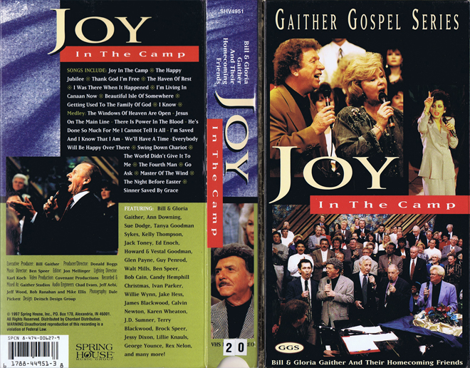 JOY IN THE CAMP VHS COVER