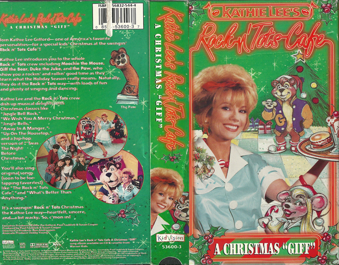 KATHIE LEES ROCK N ROLL CAFE A CHRISTMAS GIFT VHS COVER