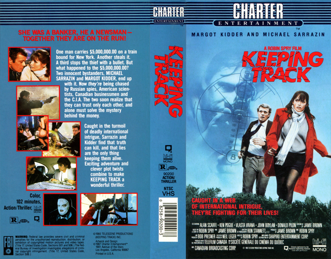 KEEPING TRACK VHS COVER, VHS COVERS