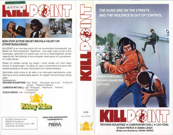 KILLPOINT, VHS COVERS - SUBMITTED BY KYLE DANIELS 
