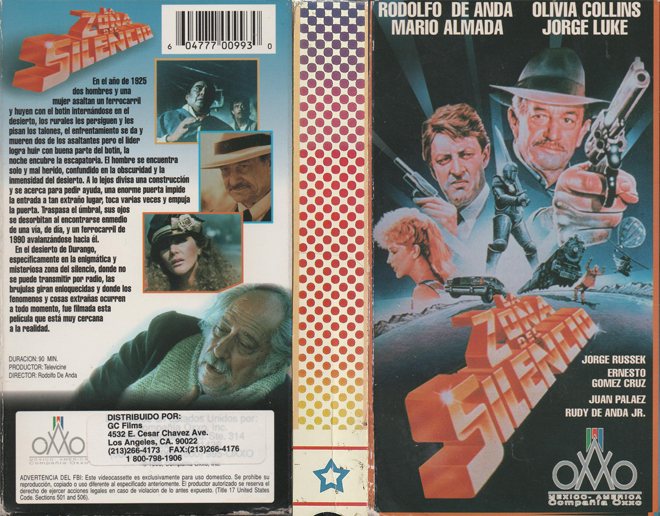 LA ZONA DEL SILENCIO VHS COVER