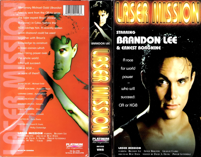 LASER MISSION, HORROR, ACTION EXPLOITATION, ACTION, HORROR, SCI-FI, MUSIC, THRILLER, SEX COMEDY,  DRAMA, SEXPLOITATION, VHS COVER, VHS COVERS