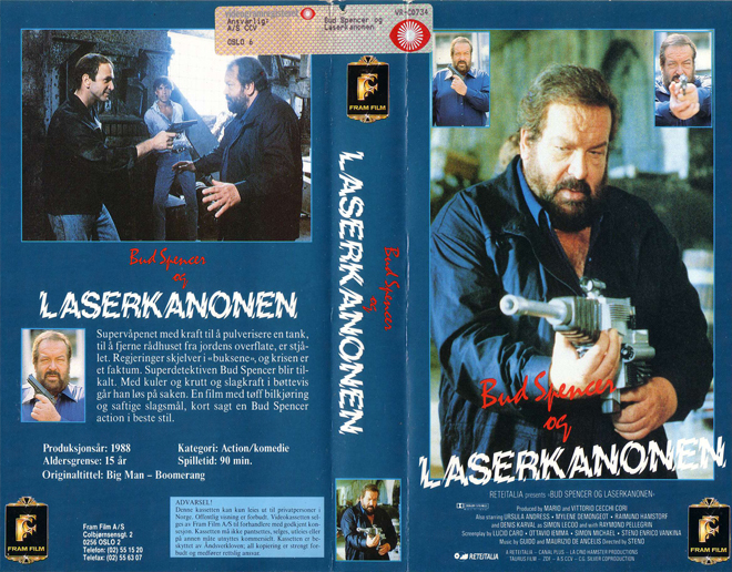 LASERKANONEN, HORROR, ACTION EXPLOITATION, ACTION, HORROR, SCI-FI, MUSIC, THRILLER, SEX COMEDY, DRAMA, SEXPLOITATION, BIG BOX, CLAMSHELL, VHS COVER, VHS COVERS, DVD COVER, DVD COVERS