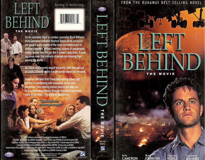 LEFT BEHIND VHS COVER