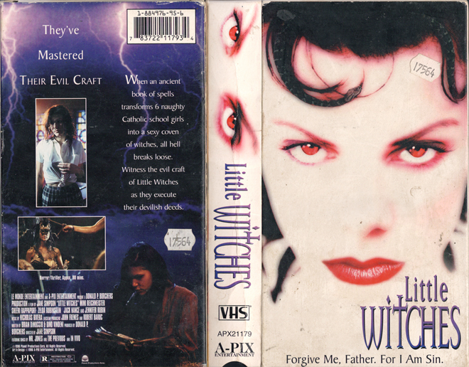 LITTLE WITCHES VHS COVER, VHS COVERS