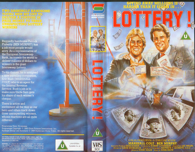 LOTTERY VHS COVER