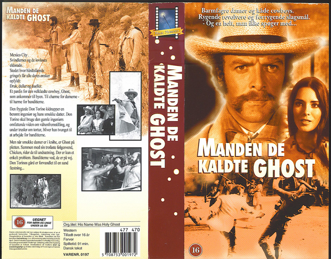 MANDEN DE KALDTE GHOST VHS COVER