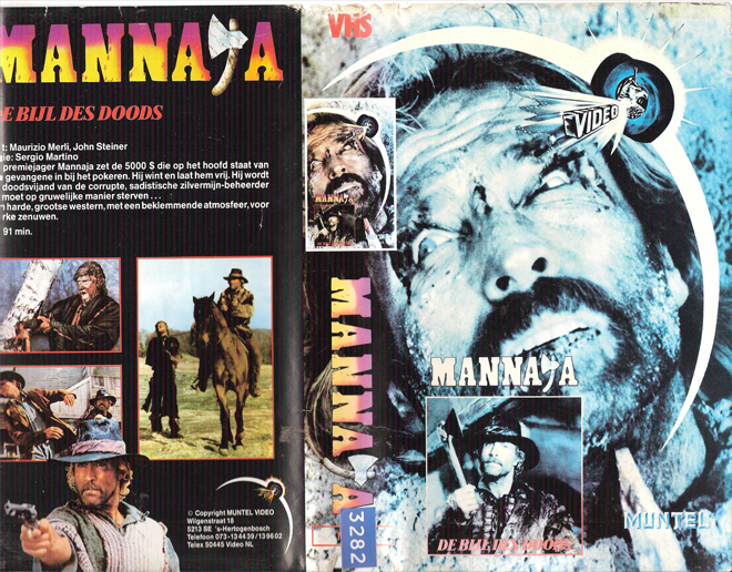 MANNAJA VHS COVER, VHS COVERS