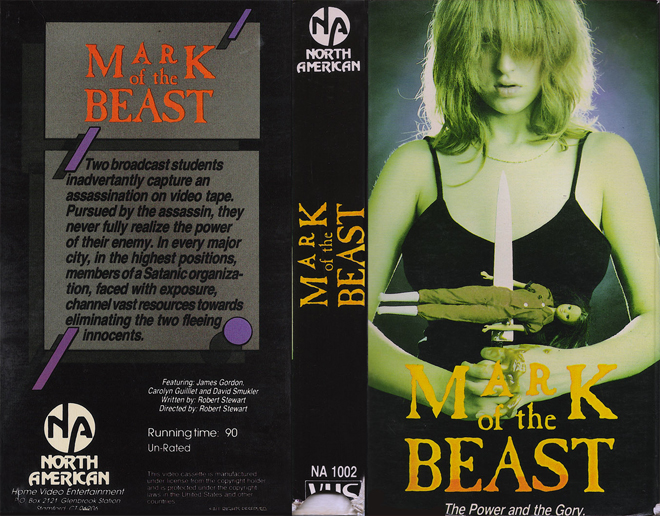 MARK OF THE BEAST VHS COVER