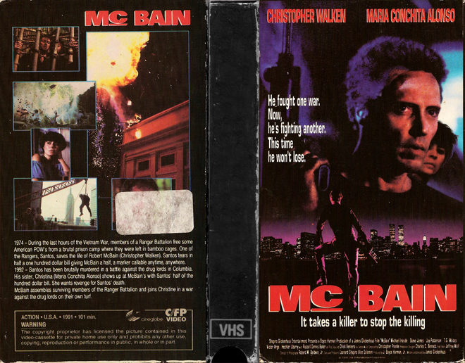 MC BAIN VHS COVER