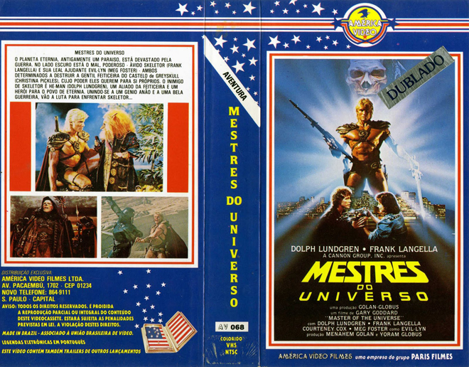 MESTRES DO UNIVERSO. MASTERS OF THE UNIVERSE BRAZIL, BRAZIL VHS, BRAZILIAN VHS, ACTION VHS COVER, HORROR VHS COVER, BLAXPLOITATION VHS COVER, HORROR VHS COVER, ACTION EXPLOITATION VHS COVER, SCI-FI VHS COVER, MUSIC VHS COVER, SEX COMEDY VHS COVER, DRAMA VHS COVER, SEXPLOITATION VHS COVER, BIG BOX VHS COVER, CLAMSHELL VHS COVER, VHS COVER, VHS COVERS, DVD COVER, DVD COVERS
