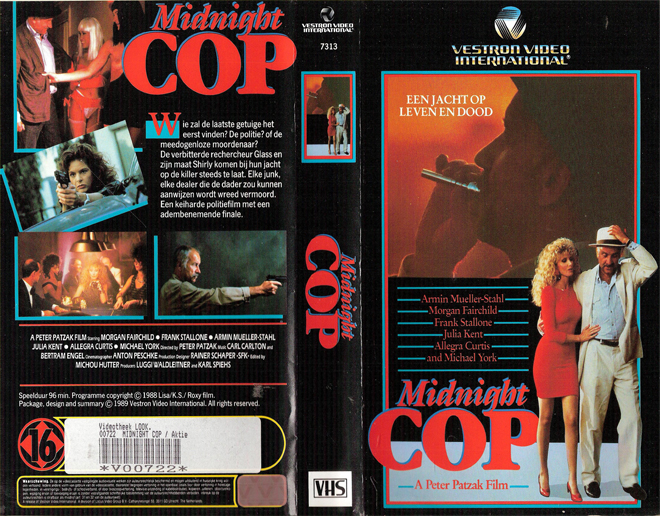 MIDNIGHT COP VHS COVER