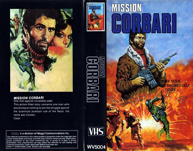 MISSION CORBARI VHS COVER