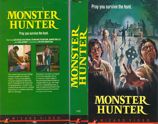MONSTER HUNTER VHS COVER