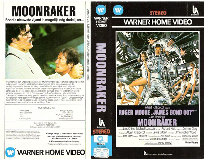 MOONRAKER GERMAN, ACTION VHS COVER, HORROR VHS COVER, BLAXPLOITATION VHS COVER, HORROR VHS COVER, ACTION EXPLOITATION VHS COVER, SCI-FI VHS COVER, MUSIC VHS COVER, SEX COMEDY VHS COVER, DRAMA VHS COVER, SEXPLOITATION VHS COVER, BIG BOX VHS COVER, CLAMSHELL VHS COVER, VHS COVER, VHS COVERS, DVD COVER, DVD COVERS