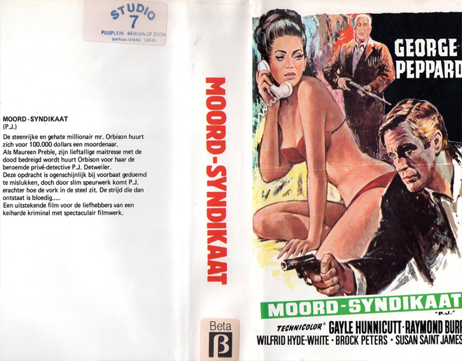 MOORD SYNDIKAAT VHS COVER