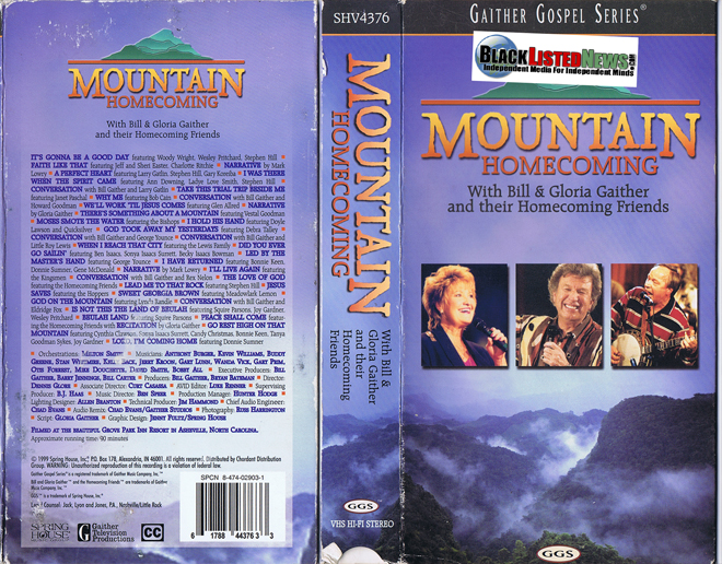 MOUNTAIN HOMECOMING, VHS COVER, VHS COVERS