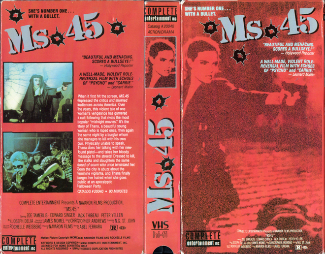 M.S. 45 - SUBMITTED BY ZACH CARTER, VHS COVERS