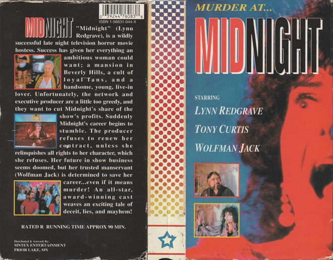 MURDER AT MIDNIGHT VHS COVER