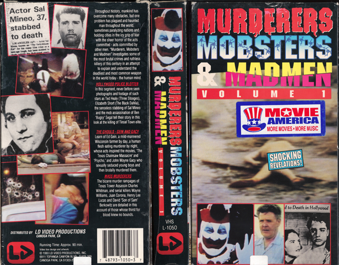MURDERERS MOBSTERS AND MADMEN : VOLUME 1