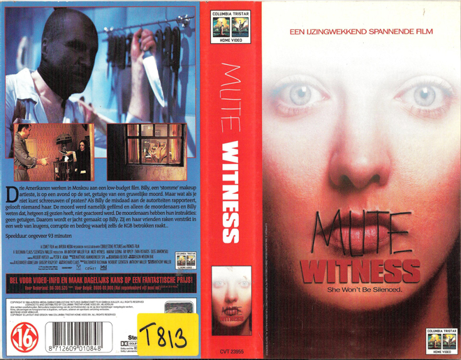MUTE WITNESS VHS COVER