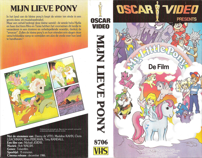 MY LITTLE PONY GERMAN, CARTOONS, CHILDREN, ACTION EXPLOITATION, ACTION, HORROR, SCI-FI, THRILLER, SEX COMEDY,  DRAMA, SEXPLOITATION, VHS COVER, VHS COVERS, DVD COVER, DVD COVERS