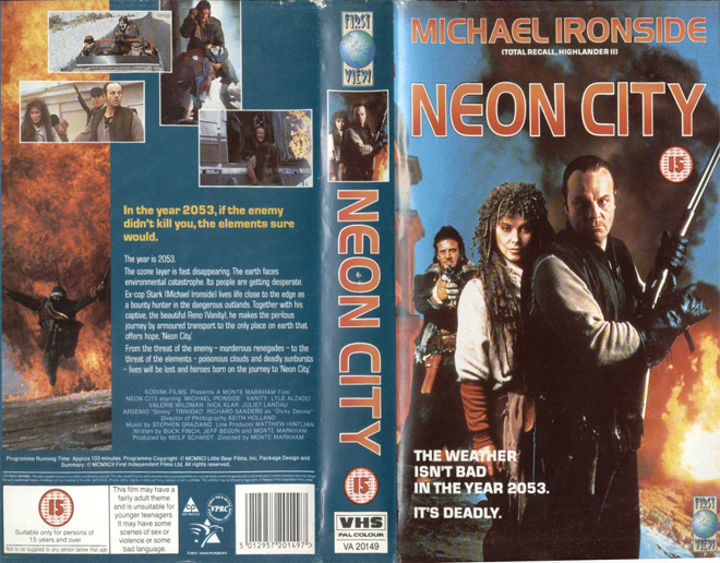 NEON CITY VHS COVER