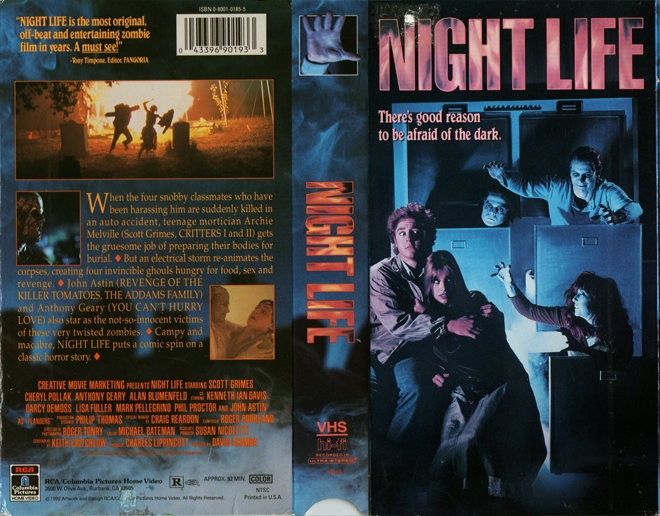 NIGHT LIFE VHS COVER