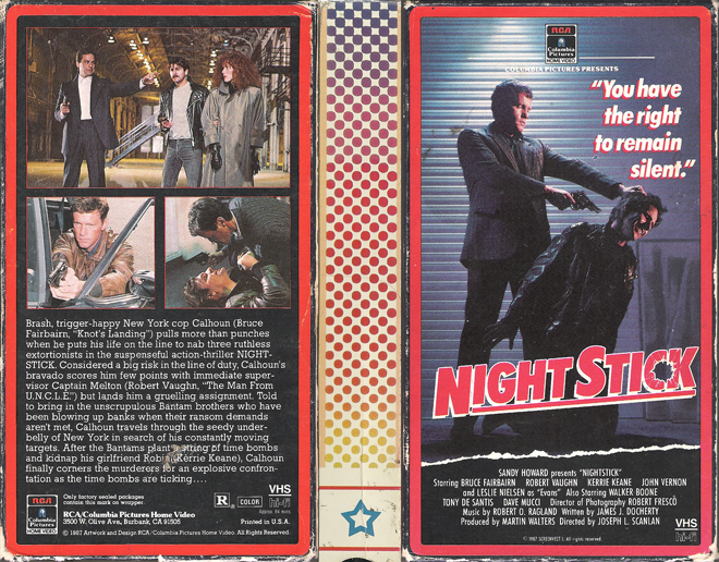 NIGHT STICK VHS COVER