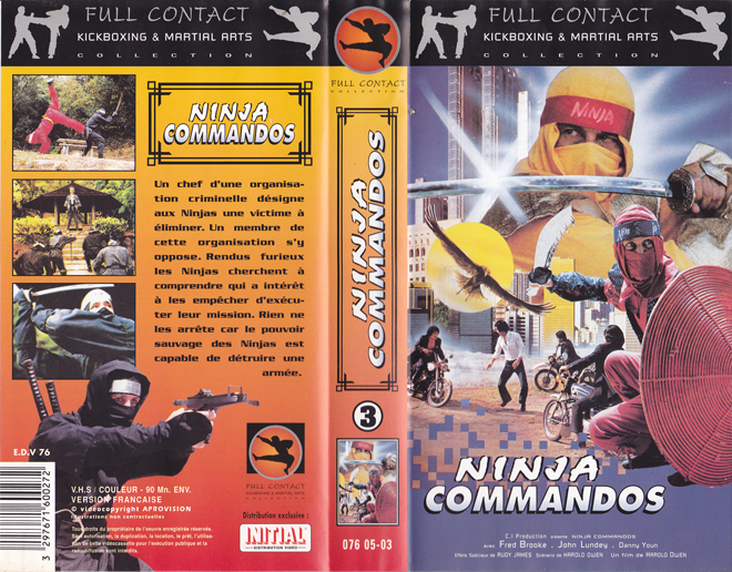 NINJA COMMANDOS - SUBMITTED BY VINCENT KAVAKO
