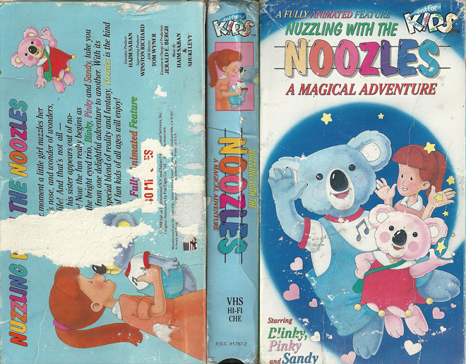 NUZZLING WITH THE NOOZLES A MAGICAL ADVENTURE JUST FOR KIDS VHS COVER