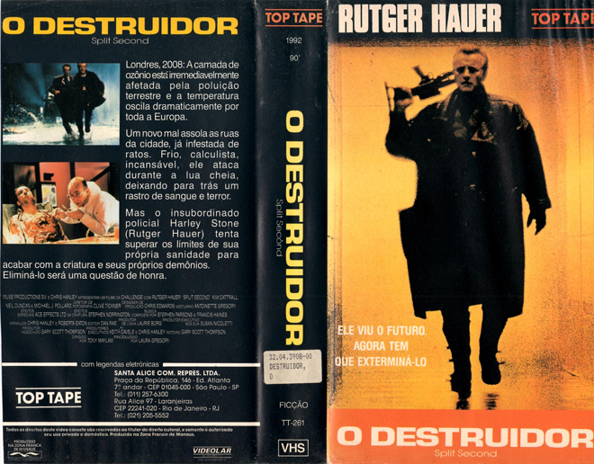 O DESTRUIDOR, BRAZIL VHS, BRAZILIAN VHS, ACTION VHS COVER, HORROR VHS COVER, BLAXPLOITATION VHS COVER, HORROR VHS COVER, ACTION EXPLOITATION VHS COVER, SCI-FI VHS COVER, MUSIC VHS COVER, SEX COMEDY VHS COVER, DRAMA VHS COVER, SEXPLOITATION VHS COVER, BIG BOX VHS COVER, CLAMSHELL VHS COVER, VHS COVER, VHS COVERS, DVD COVER, DVD COVERS