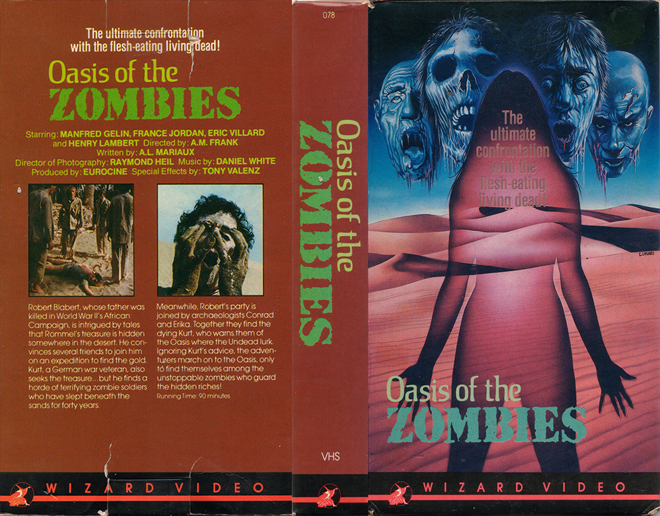OASIS OF THE ZOMBIES VHS COVER