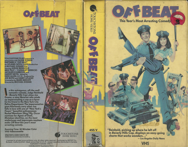 OFF BEAT VHS COVER