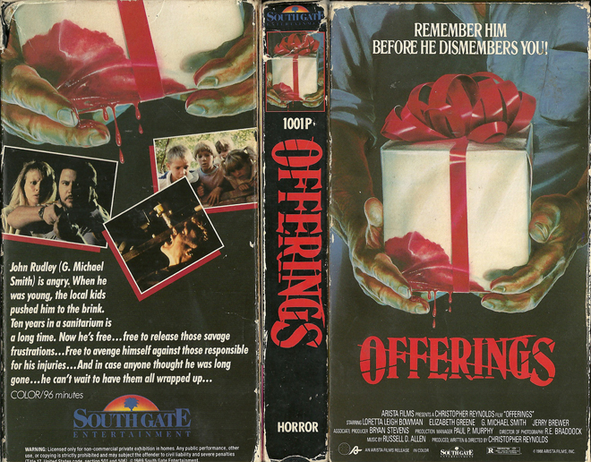 OFFERINGS SOUTHGATE ENTERTAINMENT VHS COVER
