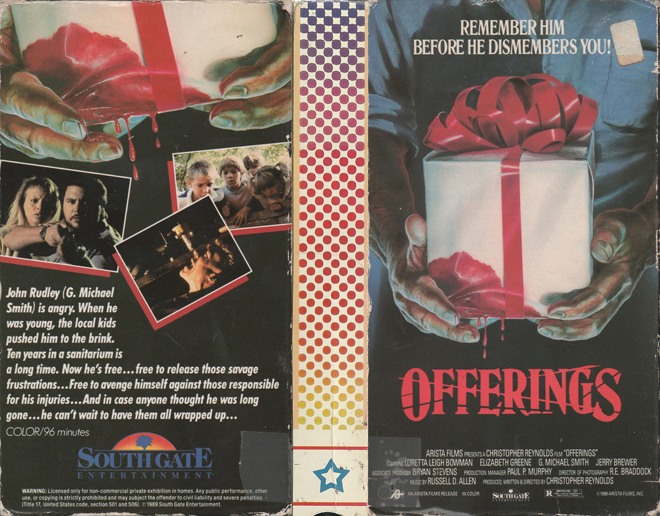 OFFERINGS - SOUTH GATE ENTERTAINMENT VHS COVER