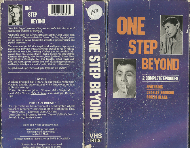 ONE STEP BEYOND VHS COVER