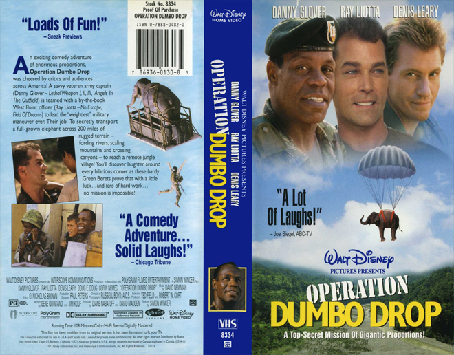 OPERATION DUMBO DROP - SUBMITTED BY GEMIE FORD