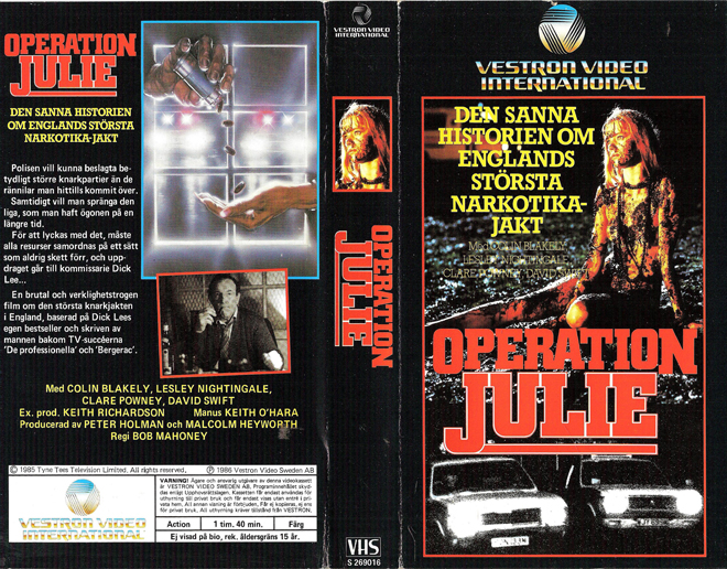 OPERATION JULIE VHS COVER