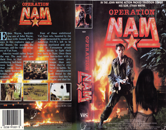 OPERATION NAM VHS COVER