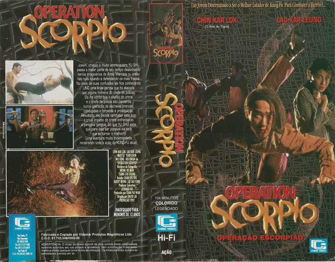 OPERATION SCORPIO VHS COVER, VHS COVERS
